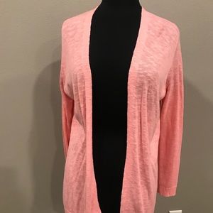 Open front cardigan